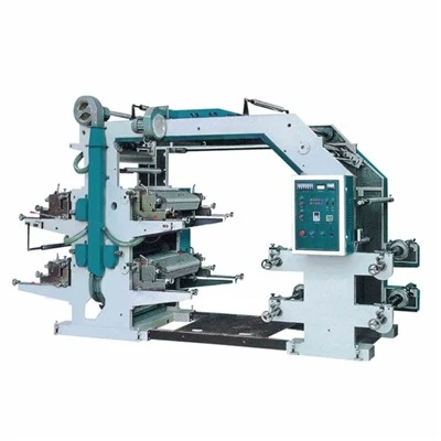 4 färg plastfilm Flexo Printing Machine
